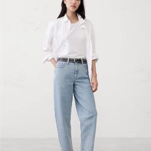 Banana Republic Barrel High Rise Jeans NWT